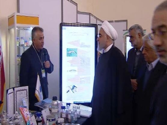 روحانی از نمایشگاه دستاوردهای کشاورزی بازدید کرد