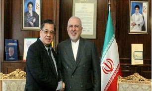 گفت‌وگو و تبادل نظر فرستاده ویژه رئیس جمهور فیلیپین با ظریف درباره مهمترین موضوعات منطقه‌ای