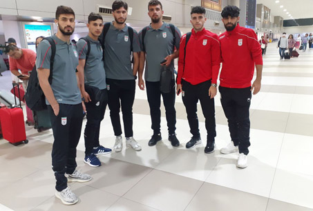 بازگشت اعضاى تيم فوتبال امید ايران