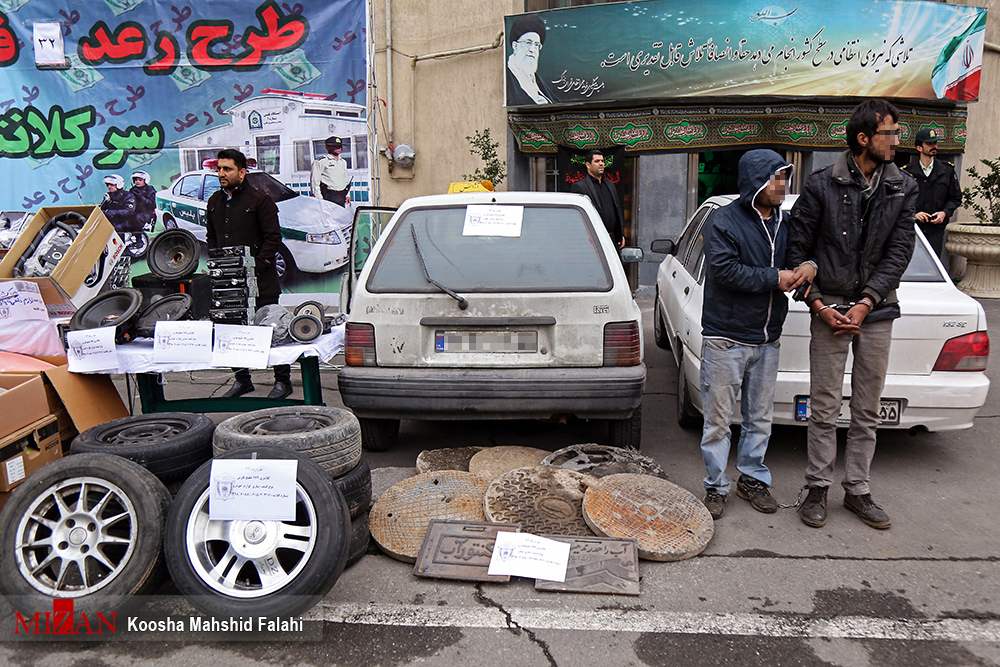 ماجرای سرقت دریچههای فاضلاب/ متهم دستگیر شد ماجرای سرقت دریچههای فاضلاب/ متهم دستگیر شد