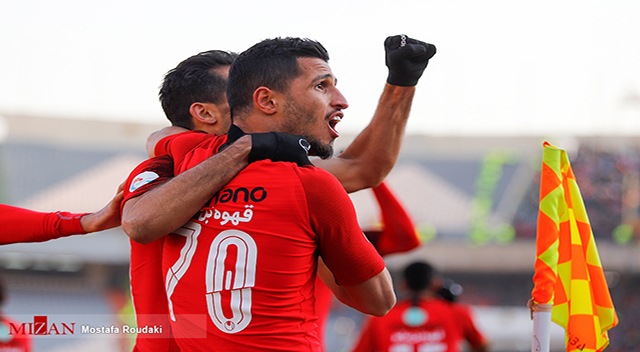 خلاصه بازی و گل‌های پرسپولیس- تراکتور