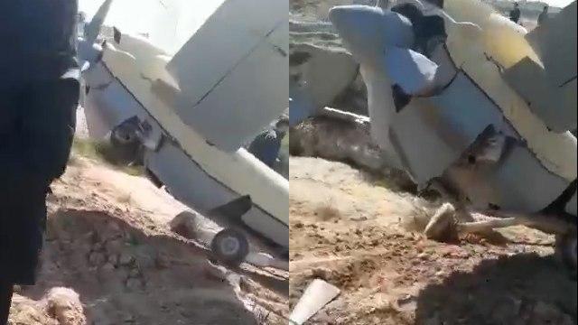 فرود اضطراری یک پهپاد در ملاثانی خوزستان