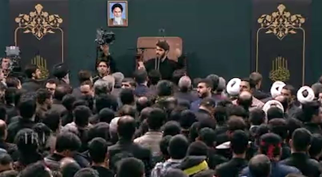 نوحه خوانی میثم مطیعی در شب شهادت حضرت زهرا در حسینیه امام خمینی (ره)