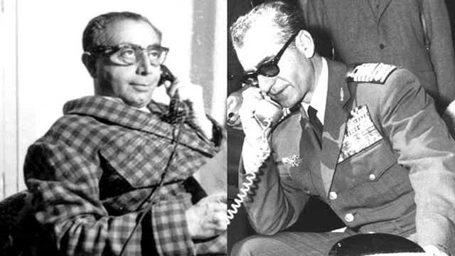 شنود تلفن شاه توسط ساواک