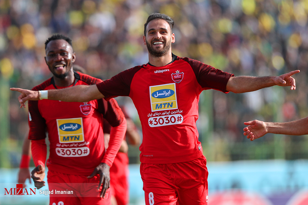 شماره هشت پرسپولیس، زننده گل شماره ۸۰۰ پرسپولیس