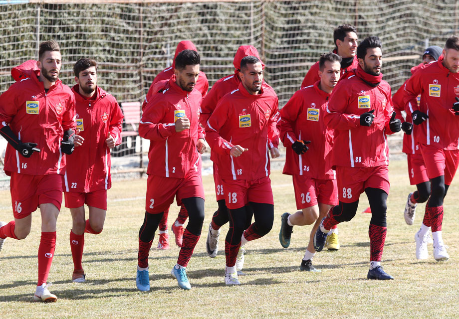 گزارش تصویری از تمرین پرسپولیس در آستانه دربی گزارش تصویری از تمرین پرسپولیس در آستانه دربی
