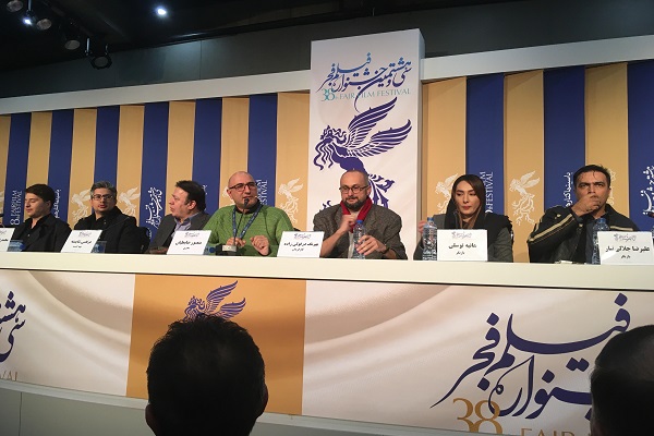 نشست خبری فیلم «بی‌صدا حلزون» برگزار شد
