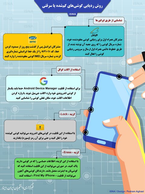 چگونه گوشی به سرقت رفته خود را پیدا کنیم؟ چگونه گوشی به سرقت رفته خود را پیدا کنیم؟
