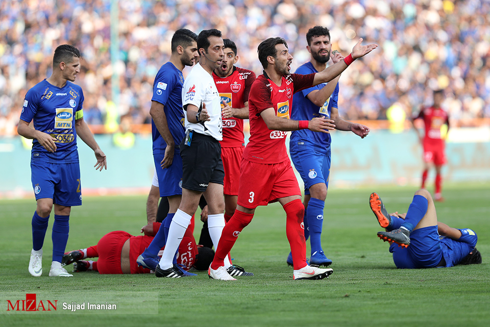 حیدری، داوری دربی شد