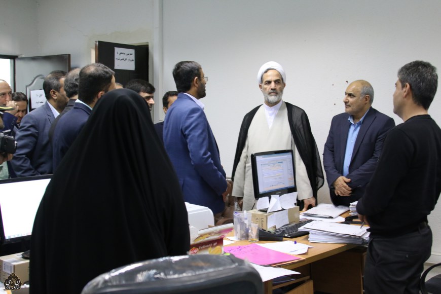 بررسی مشکلات دادگستری شهرستان عسلویه با حضور رئیس سازمان بازرسی کل کشور