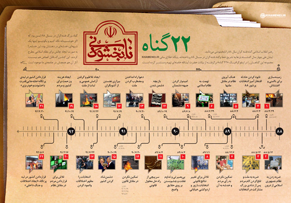 نابود کردن حادثه افتخار‌آمیز انتخابات پرشور ۸۸