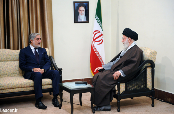 رئیس اجرایی دولت افغانستان با رهبر معظم انقلاب اسلامی دیدار کرد