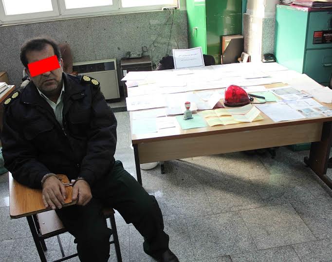 دستگیری سرهنگ قلابی پلیس آگاهی+عکس