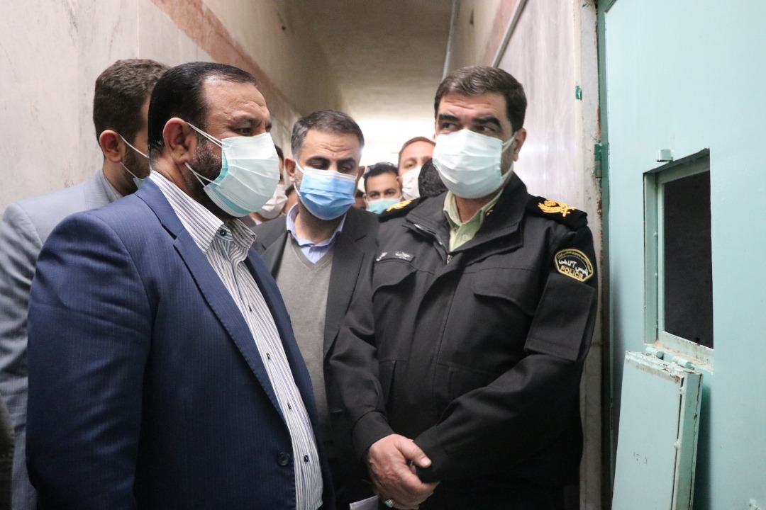 دادستان تهران از بازداشتگاه پلیس آگاهی ناجا شبانه بازدید کرد
