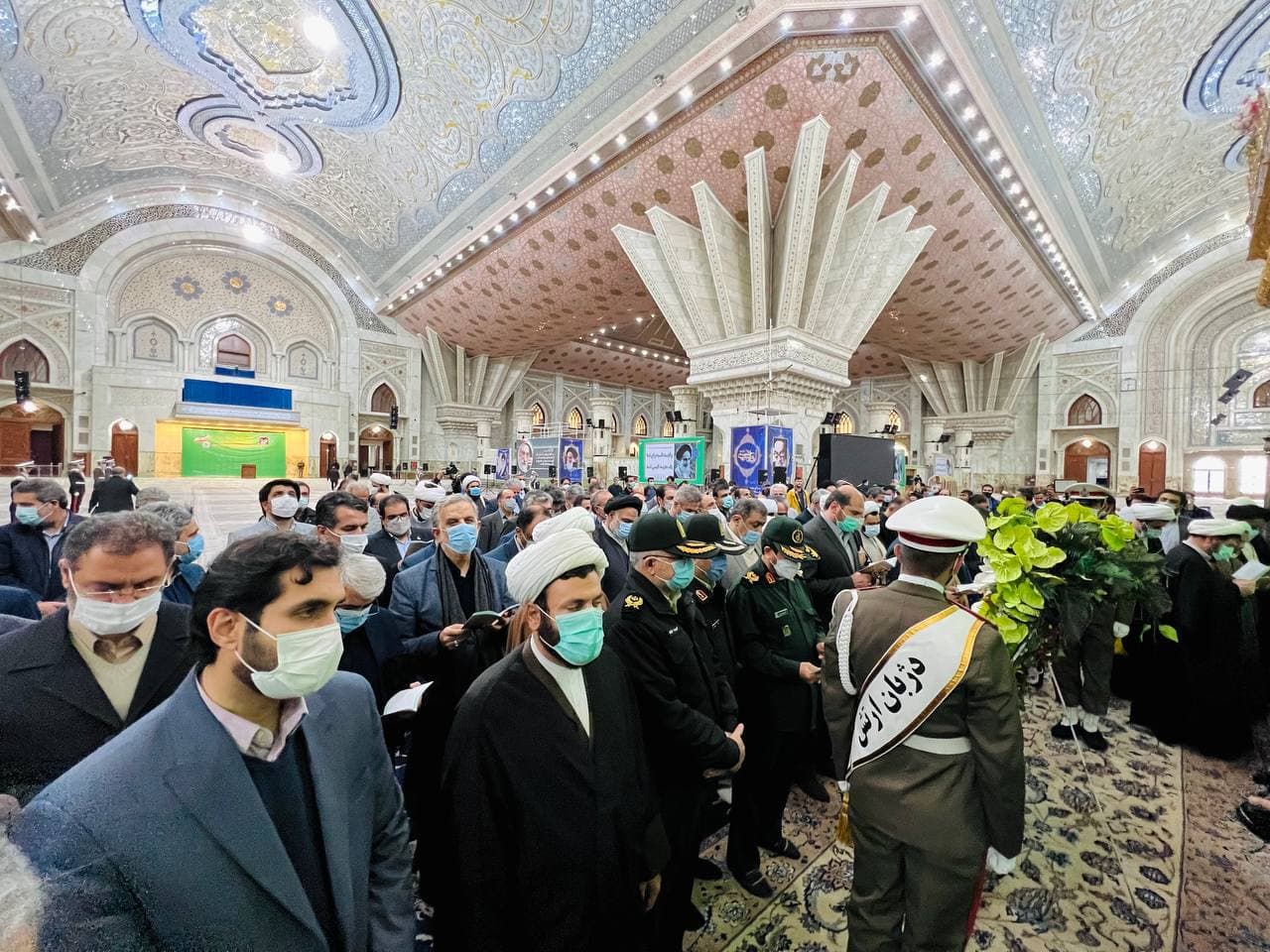 آیین تجدید میثاق استاندار تهران با آرمان‌های امام خمینی (ره) برگزار شد