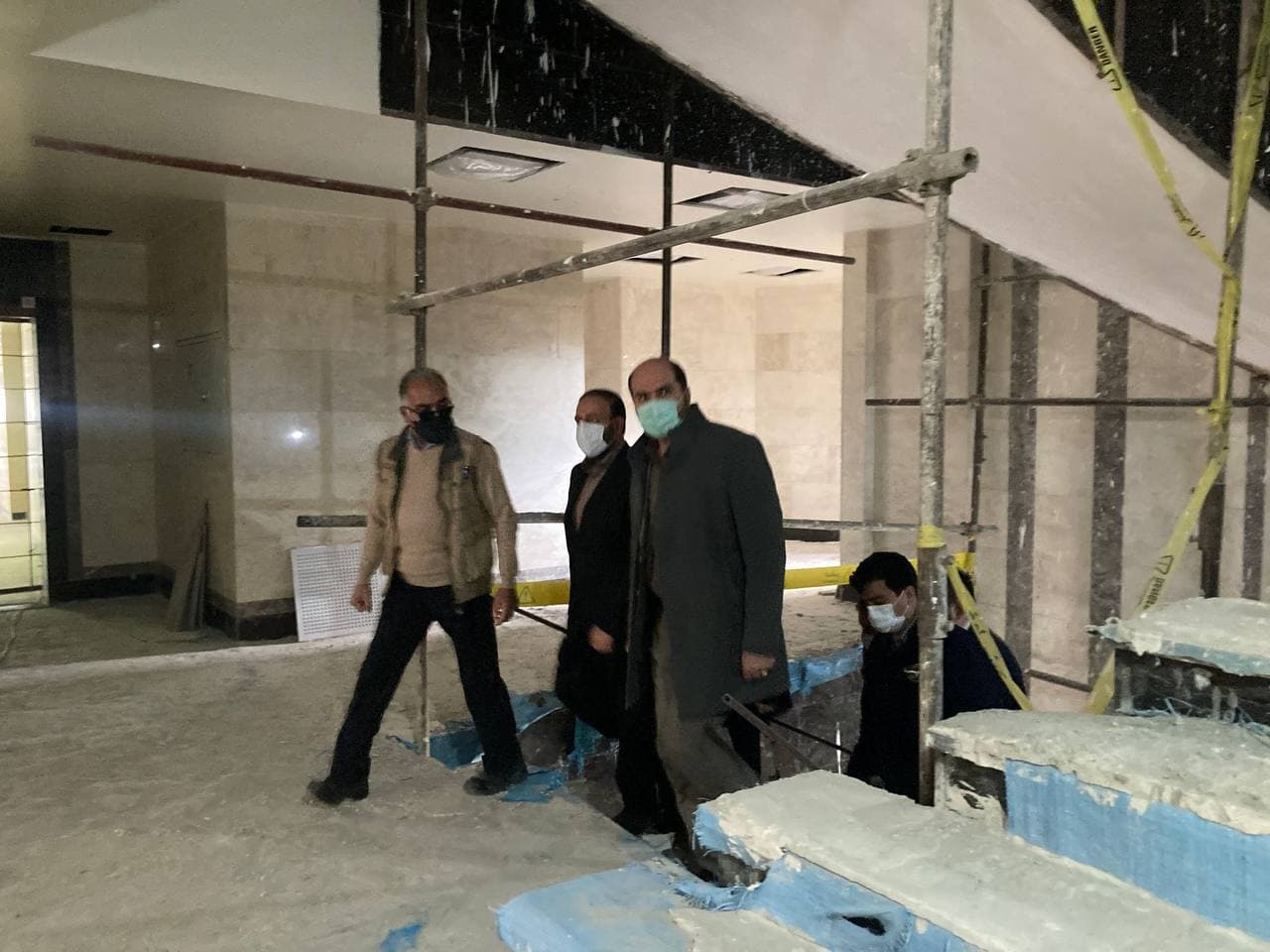 بازدید میدانی مهندس محسن منصوری استاندار تهران از بیمارستان امام خمینی شهرستان شهریار