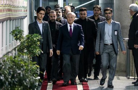 آمانو به منظور دیدار با مقامات کشورمان وارد تهران شد آمانو به منظور دیدار با مقامات کشورمان وارد تهران شد