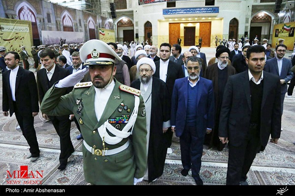تجدید میثاق رئیس قوه قضائیه و مسئولان عالی قضایی با آرمانهای امام خمینی (ره) + عکس تجدید میثاق رئیس قوه قضائیه و مسئولان عالی قضایی با آرمانهای امام خمینی (ره) + عکس