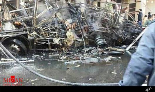 انفجار بمب نزدیک باشگاه افسران دمشق/دستکم 8 نفر کشته و 20 نفر زخمی شدند + عکس انفجار بمب نزدیک باشگاه افسران دمشق/دستکم 8 نفر کشته و 20 نفر زخمی شدند + عکس