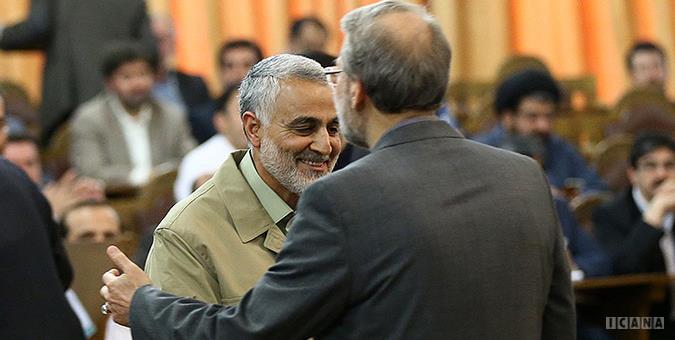 روایت سردار سلیمانی از روحیه لاریجانی در حمایت از نهضت های انقلابی و اسلامی روایت سردار سلیمانی از روحیه لاریجانی در حمایت از نهضت های انقلابی و اسلامی
