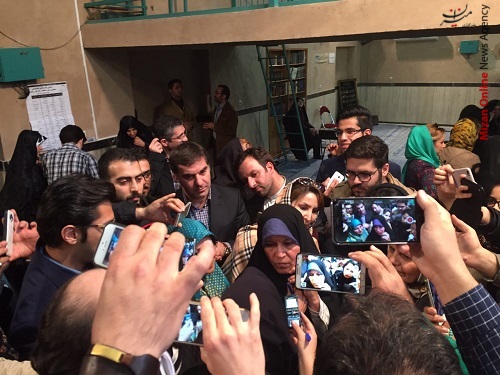 منتشر نشود/ فائزه هاشمی در انتخابات شرکت کرد + عکس منتشر نشود/ فائزه هاشمی در انتخابات شرکت کرد + عکس
