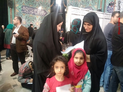 شعبه اخذ رای حسینیه ارشاد در ساعات پایان انتخابات + عکس شعبه اخذ رای حسینیه ارشاد در ساعات پایان انتخابات + عکس