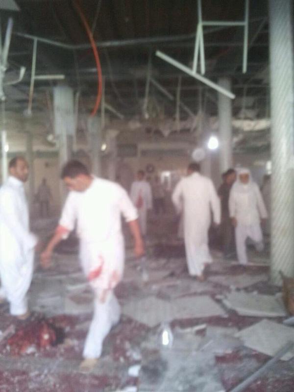 انفجار انتحاری در مسجد شیعیان عربستان