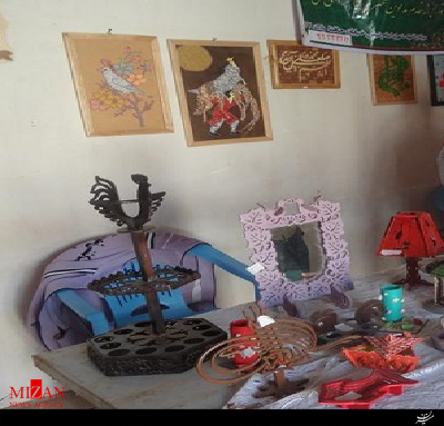 صنایع دستی مددجویان زندان اردکان + عکس صنایع دستی مددجویان زندان اردکان + عکس