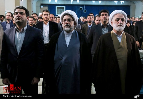 مراسم تحلیف 225 کارآموز قضایی آغاز شد + عکس
