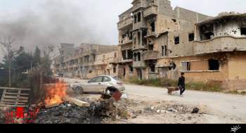 مناطق مسکونی حلب هدف حمله خمپاره‎ای قرار گفت