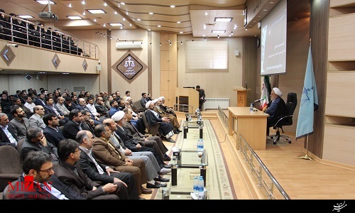 برگزاری درس اخلاق با حضور حجت الاسلام انصاریان در دادگستری همدان برگزاری درس اخلاق با حضور حجت الاسلام انصاریان در دادگستری همدان