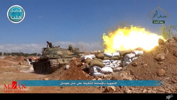 حملات سنگین جبهه النصره در جنوب حلب + عکش حملات سنگین جبهه النصره در جنوب حلب + عکش