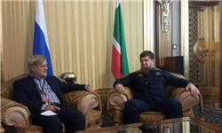 دیدار معاون شمخانی با رئیس جمهور چچن