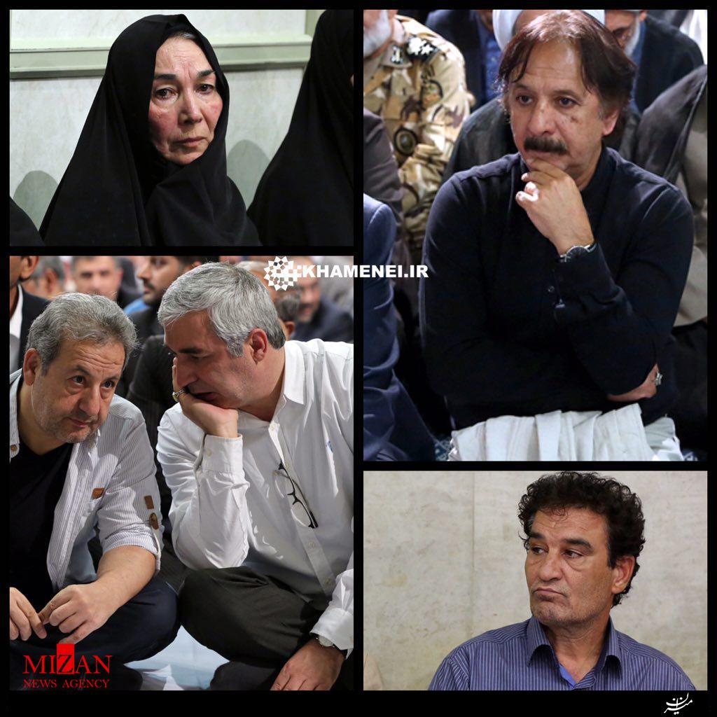 دیدار هنرمندان با رهبر معظم انقلاب+عکس