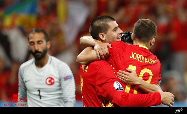 اسپانیا 3-0 ترکیه؛ حال یاران توران خوب نبود اسپانیا 3-0 ترکیه؛ حال یاران توران خوب نبود