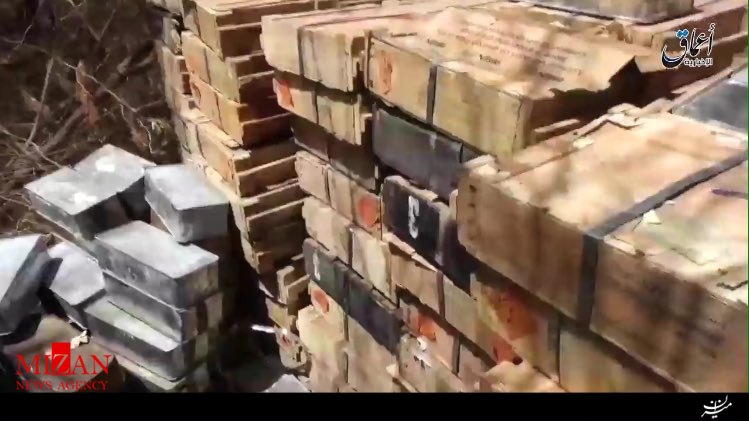 تصاویر رسانه داعش از غنایم جنگی تروریست‌ها