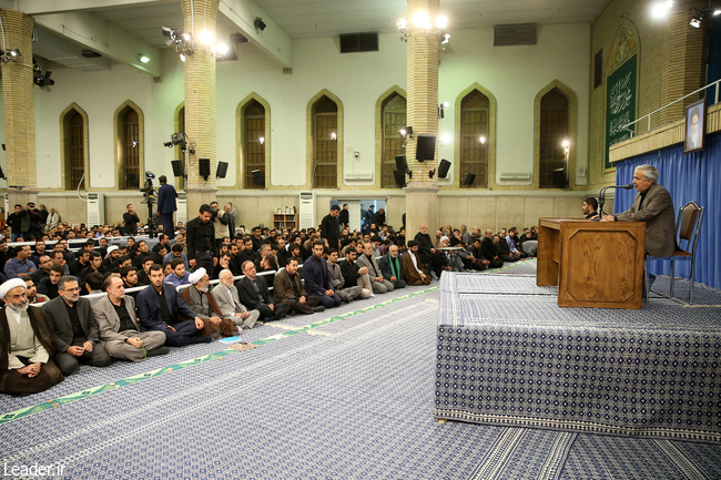 مراسم سوگواری امام علی(ع) در حضور رهبر معظم انقلاب برگزار شد
