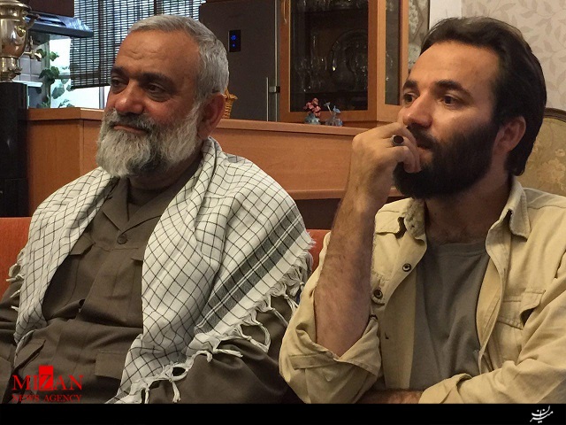 بازدید سردار نقدی از پشت صحنه سریال 