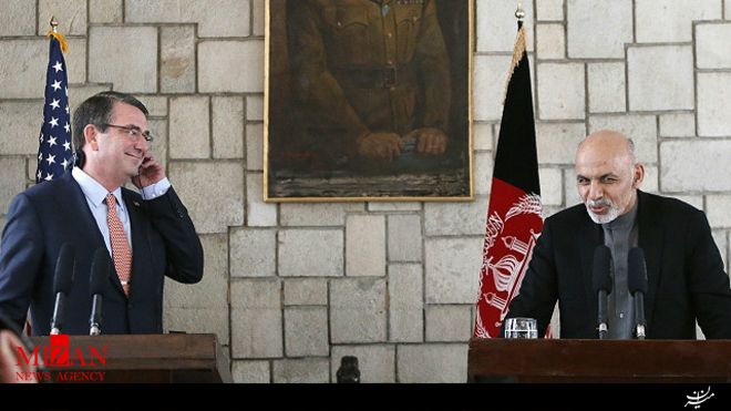 وزیر دفاع آمریکا وارد افغانستان شد