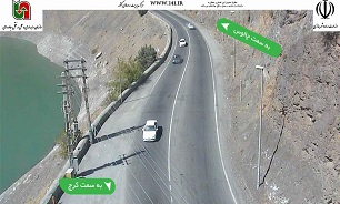 حرکت روان خودرو در جاده چالوس/میانگین سرعت 51 کیلومتر+عکس