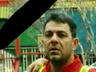 آتش نشانی که در ریزش تونل مترو قیام شهید شد + عکس آتش نشانی که در ریزش تونل مترو قیام شهید شد + عکس