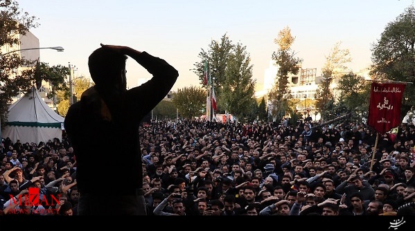 تجمع بزرگ عزاداران دو بانوی دمشق در ميدان 13 آبان تهران تجمع بزرگ عزاداران دو بانوی دمشق در ميدان 13 آبان تهران