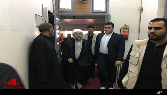 دیدار آیت الله آملی لاریجانی با علما و مراجع تقلید عراق در نجف + فیلم دیدار آیت الله آملی لاریجانی با علما و مراجع تقلید عراق در نجف + فیلم