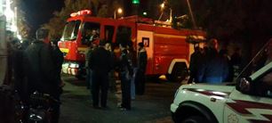 انفجار در ساختمان مرکز بهداشت تبریز به علت نشت گاز
