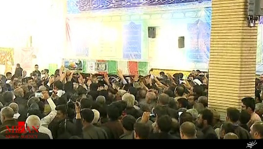 مراسم تشییع پیکر مطهر شهید محسن خزایی در زاهدان + فیلم مراسم تشییع پیکر مطهر شهید محسن خزایی در زاهدان + فیلم
