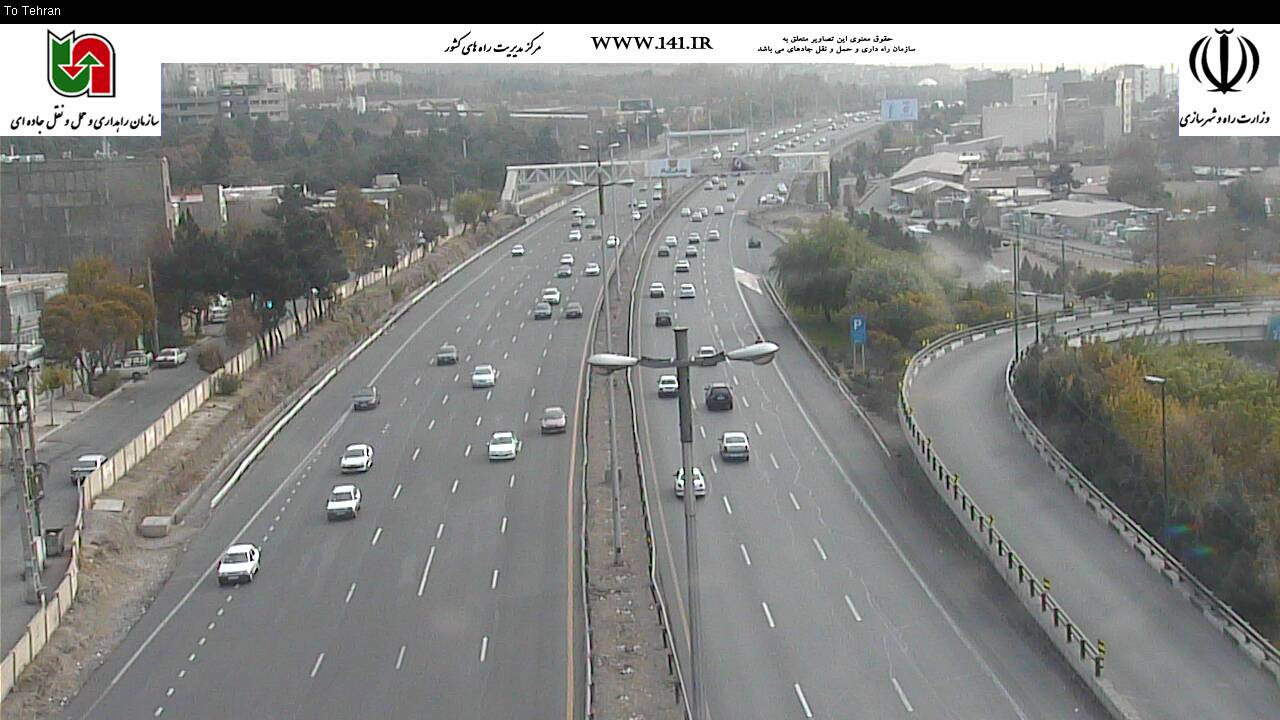 ترافیک نیمه سنیگن در آزادراه تهران - کرج پل کلاک+ تصاویر ترافیک نیمه سنیگن در آزادراه تهران - کرج پل کلاک+ تصاویر