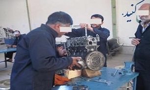 برگزاری آزمون دوره های مهارت های فنی وحرفه ای در زندان سراب