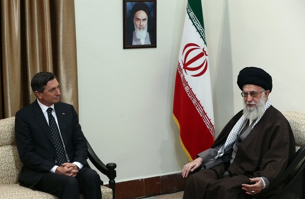 دیدار رئیس جمهوری اسلوونی با رهبر انقلاب