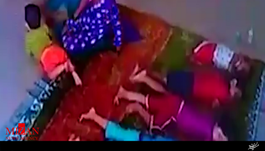 سوءرفتار مربی مهد با کودک نه ماهه + فیلم سوءرفتار مربی مهد با کودک نه ماهه + فیلم