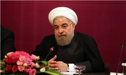 نشست روحانی با رئیس و اعضای هیات رئیسه دانشگاه تهران برگزار شد
